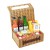 Cardboard Hampabox with Handle (28x20x10cm) - small WICKER