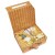 Cardboard Hampabox with Handle (34x28x14cm) - medium WICKER