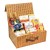 Cardboard Hampabox with Handle (42x32x16cm) - large WICKER