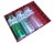 10 x Easy Fold Trays with Acetate Boxes - (20x15x5cm) SMALL TARTAN TRAYS/CLEAR ACETATE BOXES