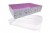 10 x Easy Fold Trays with Acetate Boxes - (35x24x8cm) LARGE LITTLE GIRL TRAYS/CLEAR ACETATE BOXES