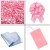 Complete Gift Basket Kit - (Large) PAW PRINT EASY FOLD TRAY / PINK ACCESSORIES