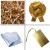 Complete Gift Basket Kit - (41x30x8cm) BAMBOO TRAY / GOLD ACCESSORIES