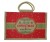 LARGE Open Jute Bag with Cotton Corded Handles - 35x15x25cm high - CHRISTMAS