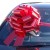 MEGA Giant Car Bow (42cm diameter) with 6m Ribbon - METALLIC RED