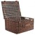 Superior VINTAGE BROWN WICKER Hamper (25'') 63x50x30cm - XX-LARGE