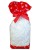 CANDY BAGS (pk 10) with Block Bottom and Twist Ties - HEARTS (large)