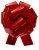 Pull Bows - 32mm - MATT METALLIC RED (pk10)