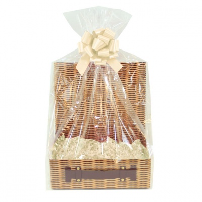 Complete Gift Hamper Kit - (xs) Wicker Hampabox / CREAM ACCESSORIES