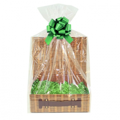 Complete Gift Hamper Kit - (xs) Wicker Hampabox / GREEN ACCESSORIES