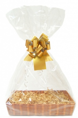 Gift Basket Accessory Kit - 49x38 - GOLD SIZE E  [Basket not included]