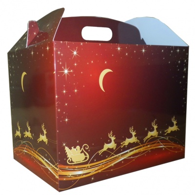 Gable Box - 24x18x16 (pk 10 Large) - REINDEER