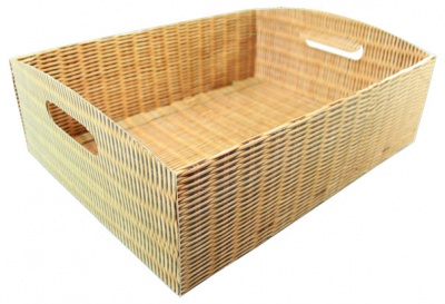 Fold Up Gift Tray (41x30x12cm) - WICKER BASKET