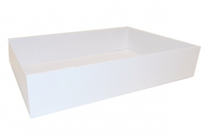 Easy Fold Gift Tray (35x24x8cm) - Large WHITE